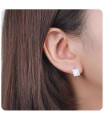 Silver Hoop Earring HO-2616